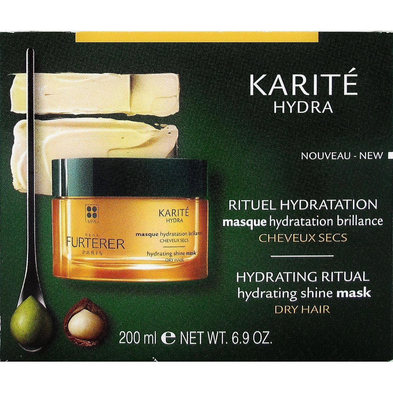 Rene Furterer KARITE Hydra Hydrating Shine Mask 6.9 oz