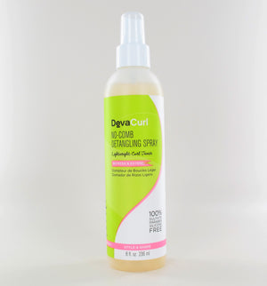 DEVA CURL No-Comb Detangling Spray Lightweight Curl Tamer 8 oz