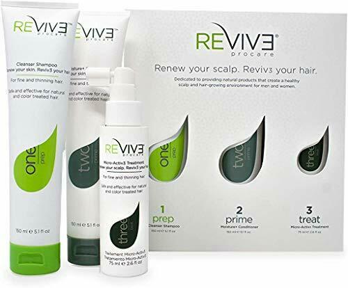 REVIV3 Procare 30 Day Trial Kit - 3-Part System for Fine and Thinning Hair