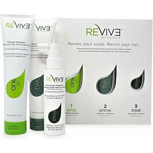 REVIV3 Procare 30 Day Trial Kit - 3-Part System for Fine and Thinning Hair