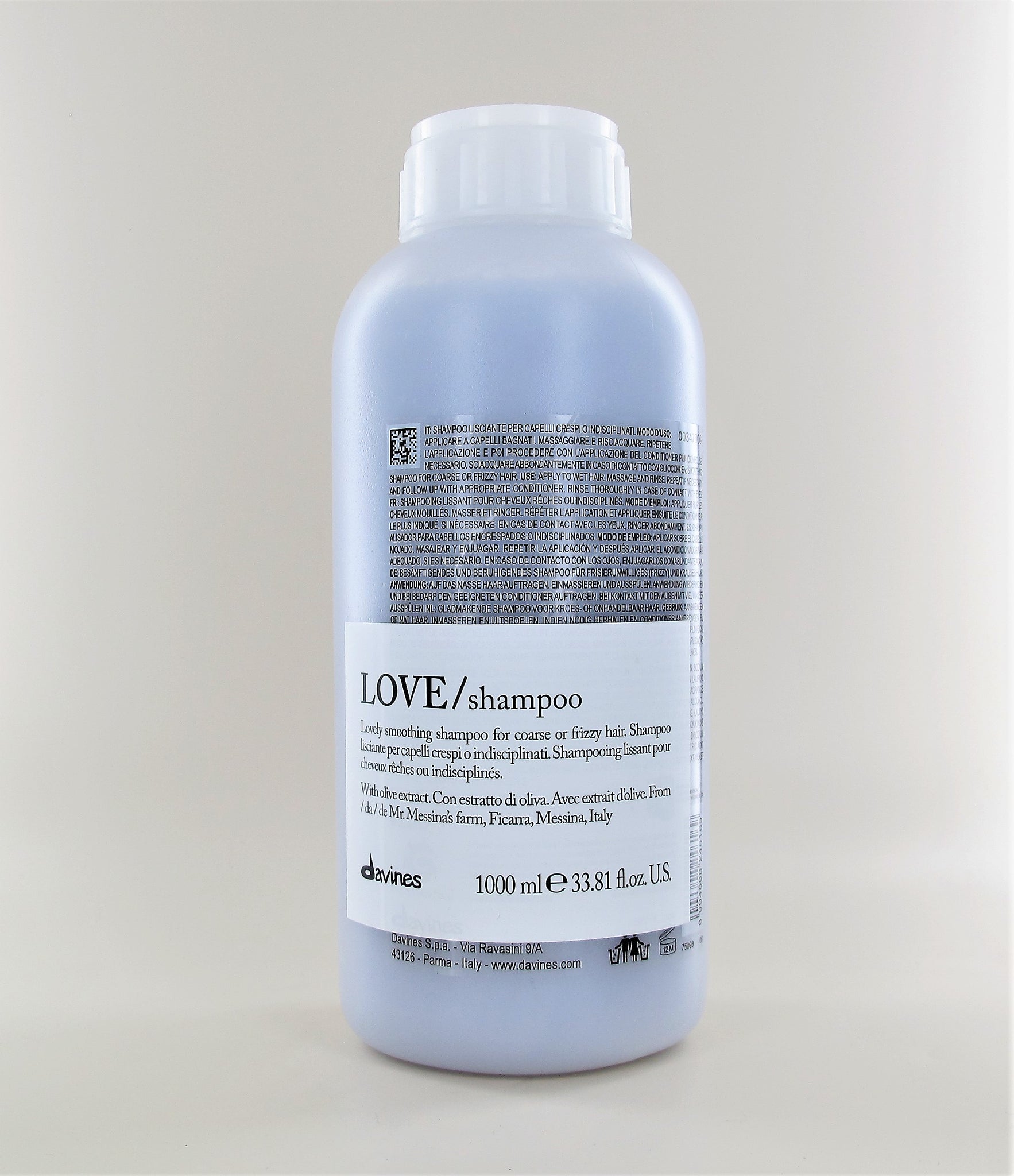Davines Love Smoothing Shampoo 33.8 fl oz