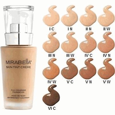 Mirabella Skin Tint Creme Foundation 1.0 oz / 30 ml - V N