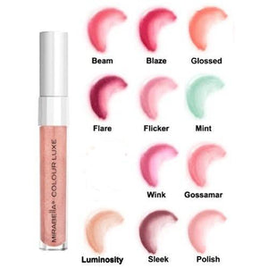 Mirabella Colour Luxe Lip Gloss Flicker .14 Oz