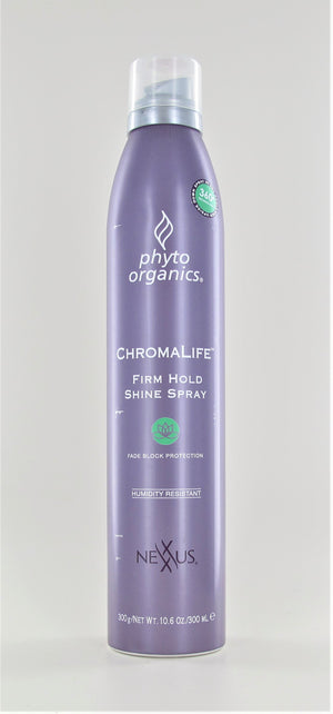 Nexxus Phyto Organics Chromalife Firm Hold Shine Spray 10.6 oz
