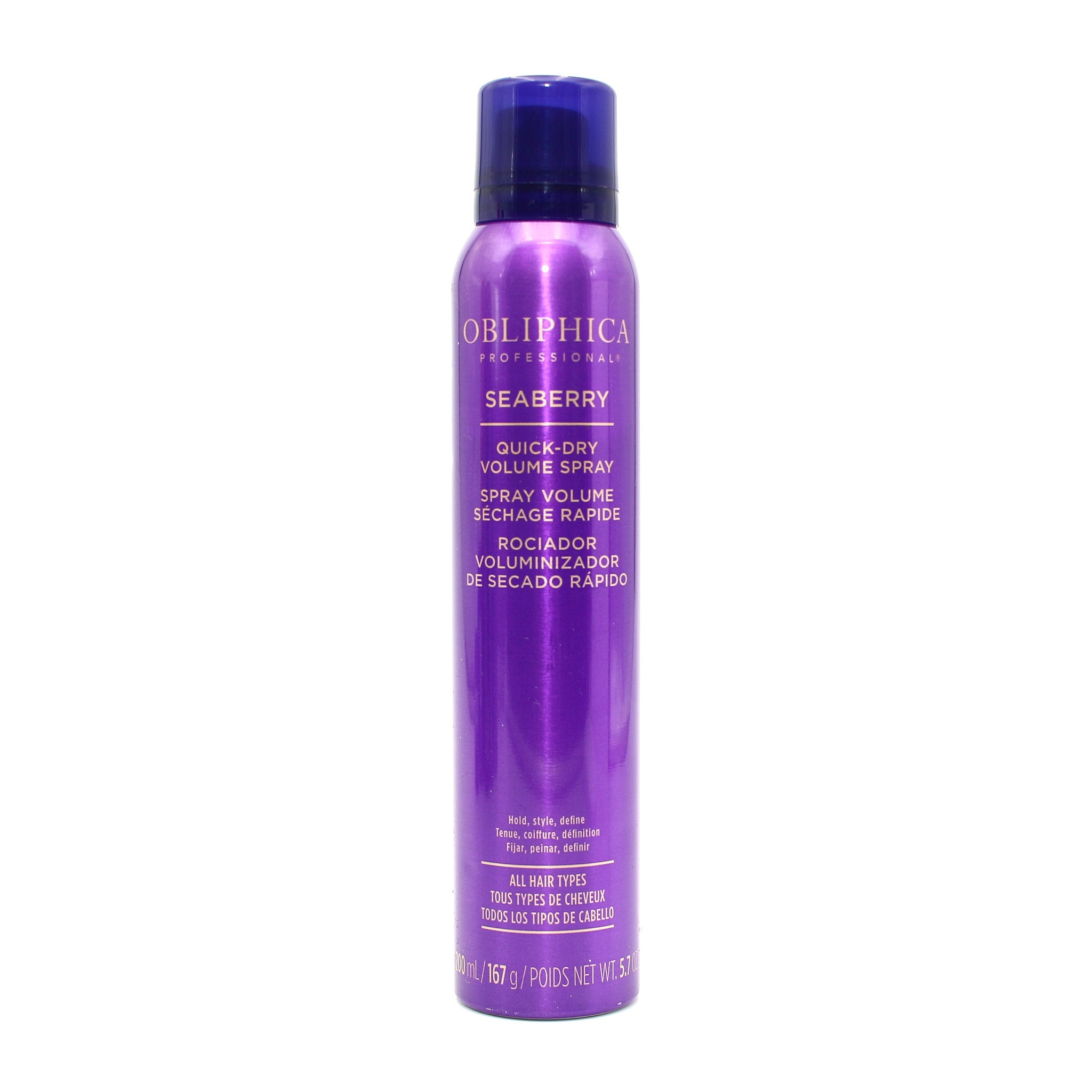 OBLIPHICA Sea Berry Quick Dry Volume Spray 5.7 oz