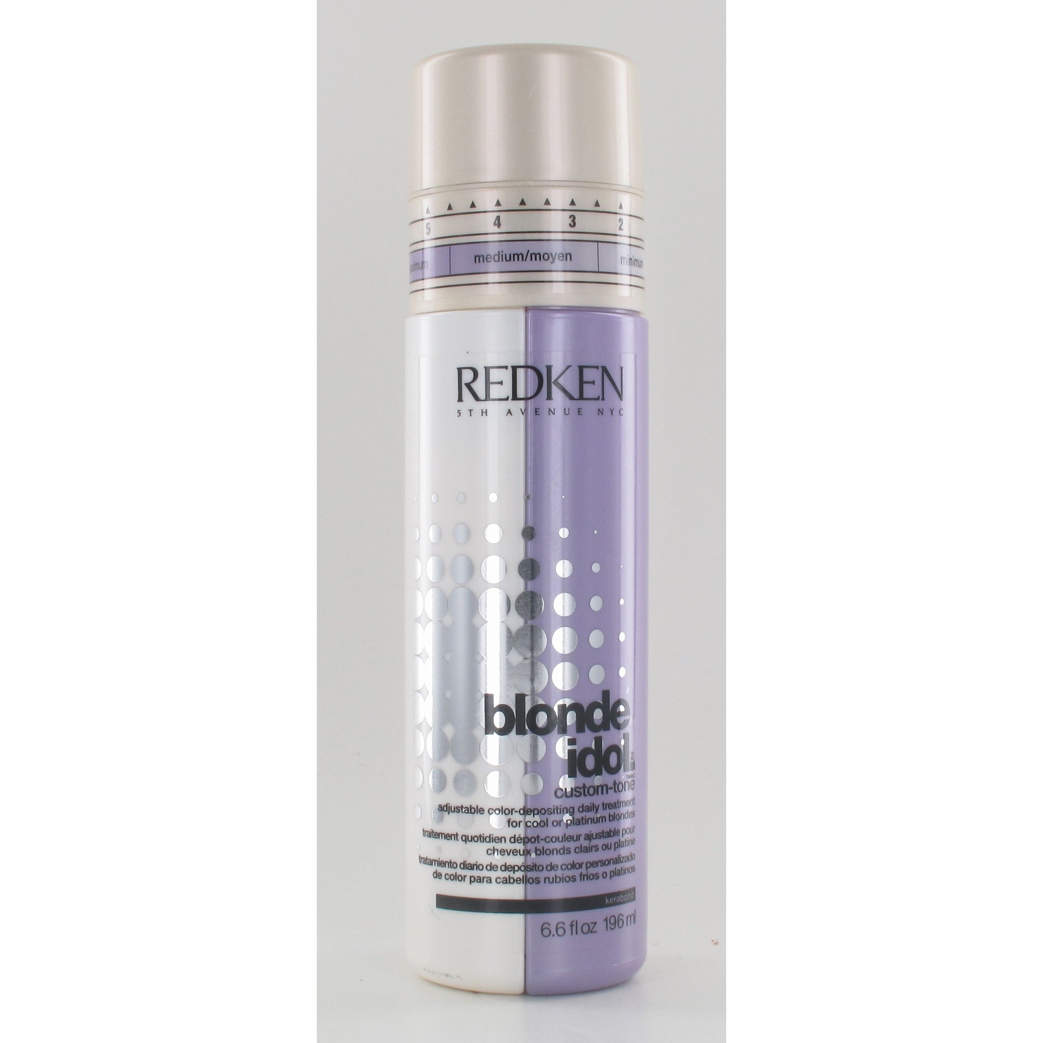Redken Blonde Idol Custom Tone Color Depositing Daily Treatment For Cool Blondes 6.6 Oz
