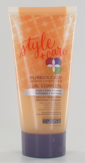 Pureology Curl Complete Style + Care Infusion Definition + Softness 5 Oz