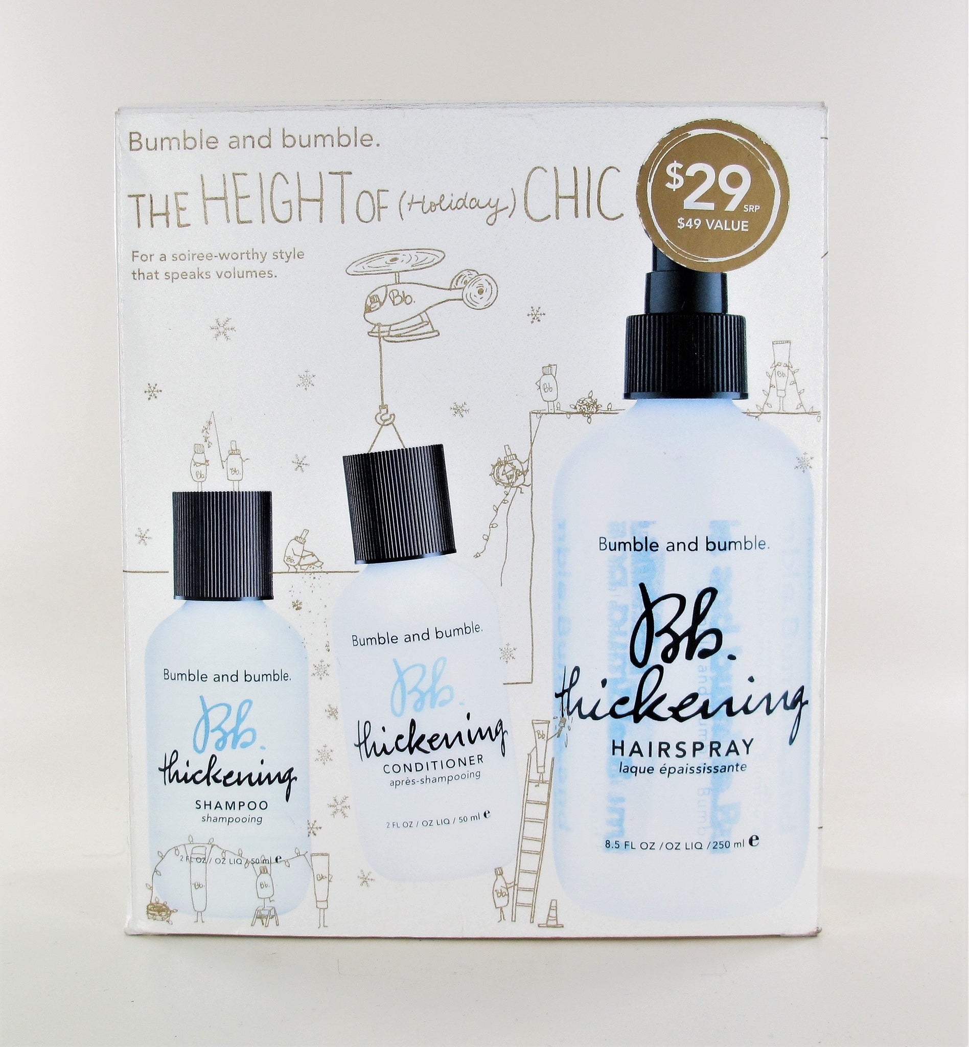 Bumble and Bumble The Height Of Chic Thickening Set