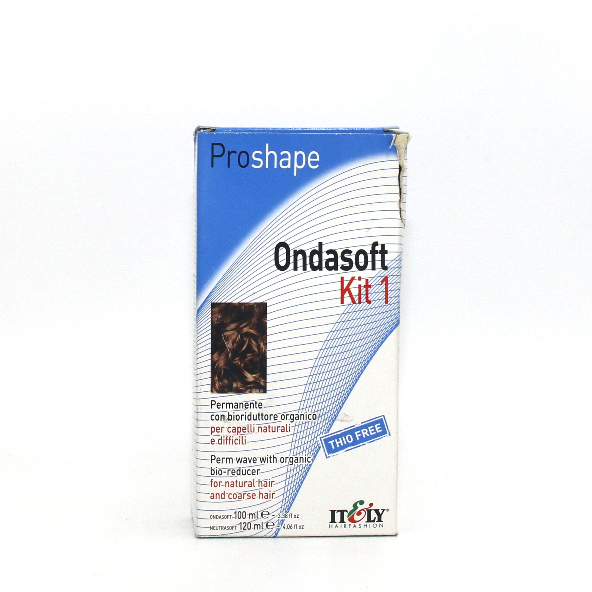 Itely Proshape Ondasoft Kit 1 Permanent Perm Wave for Natural and Coarse Hair - Overstock Beauty Supply