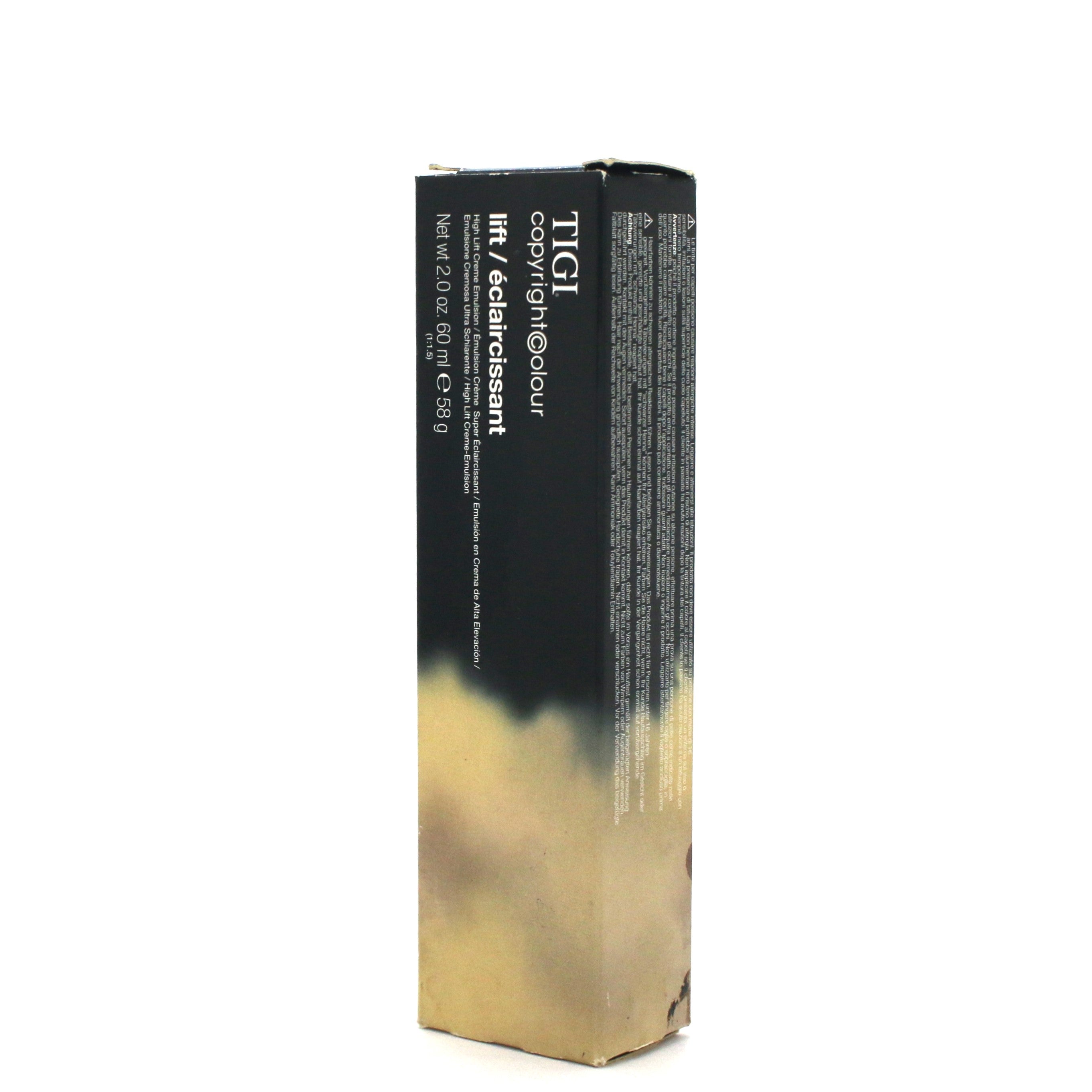 TIGI High Lift Creme Colour Platinum Ash Golden Blonde 100/83 100AG 2.0 oz - Overstock Beauty Supply