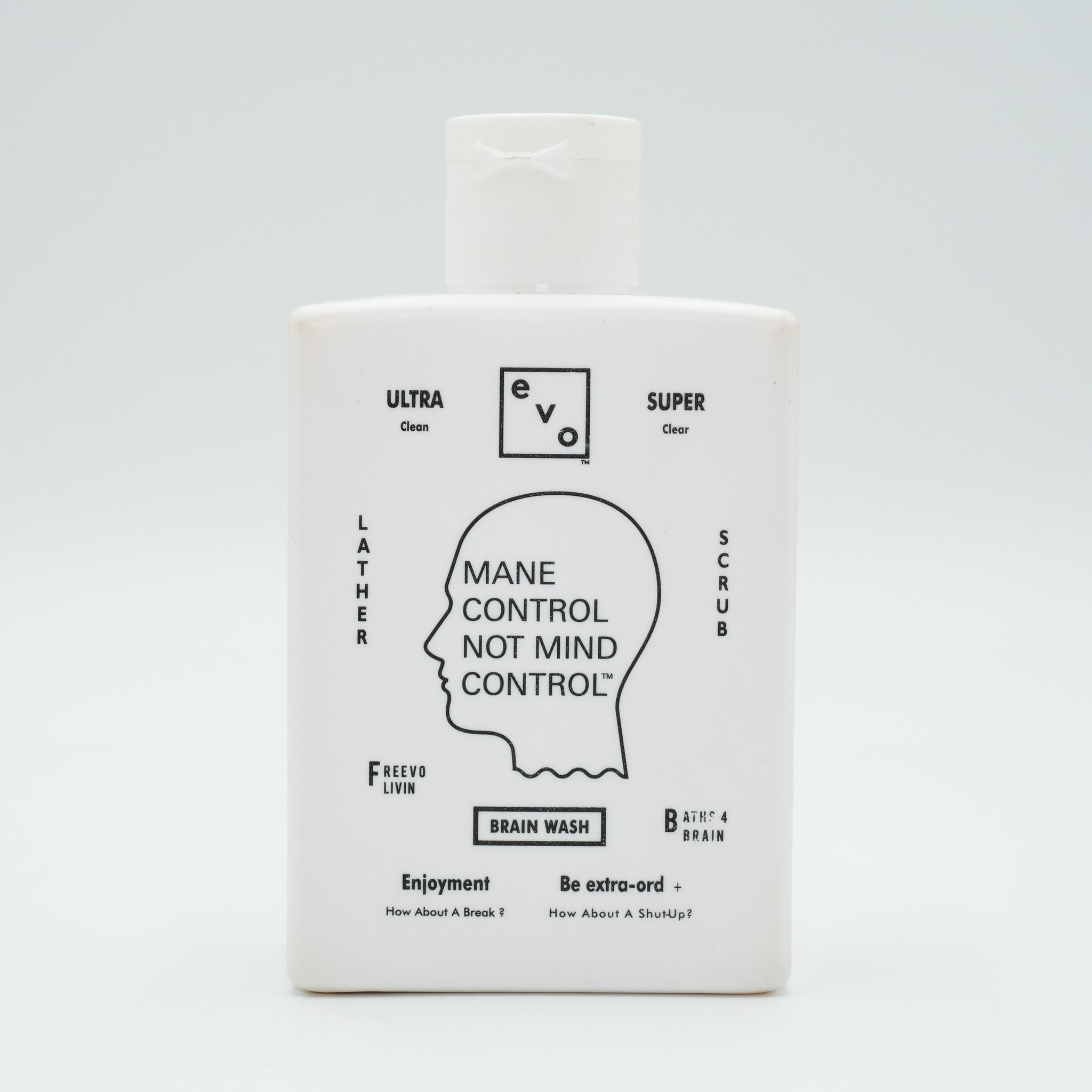 EVO Mane Control Not Mind Control Brain Wash Lather Scrub 7 oz