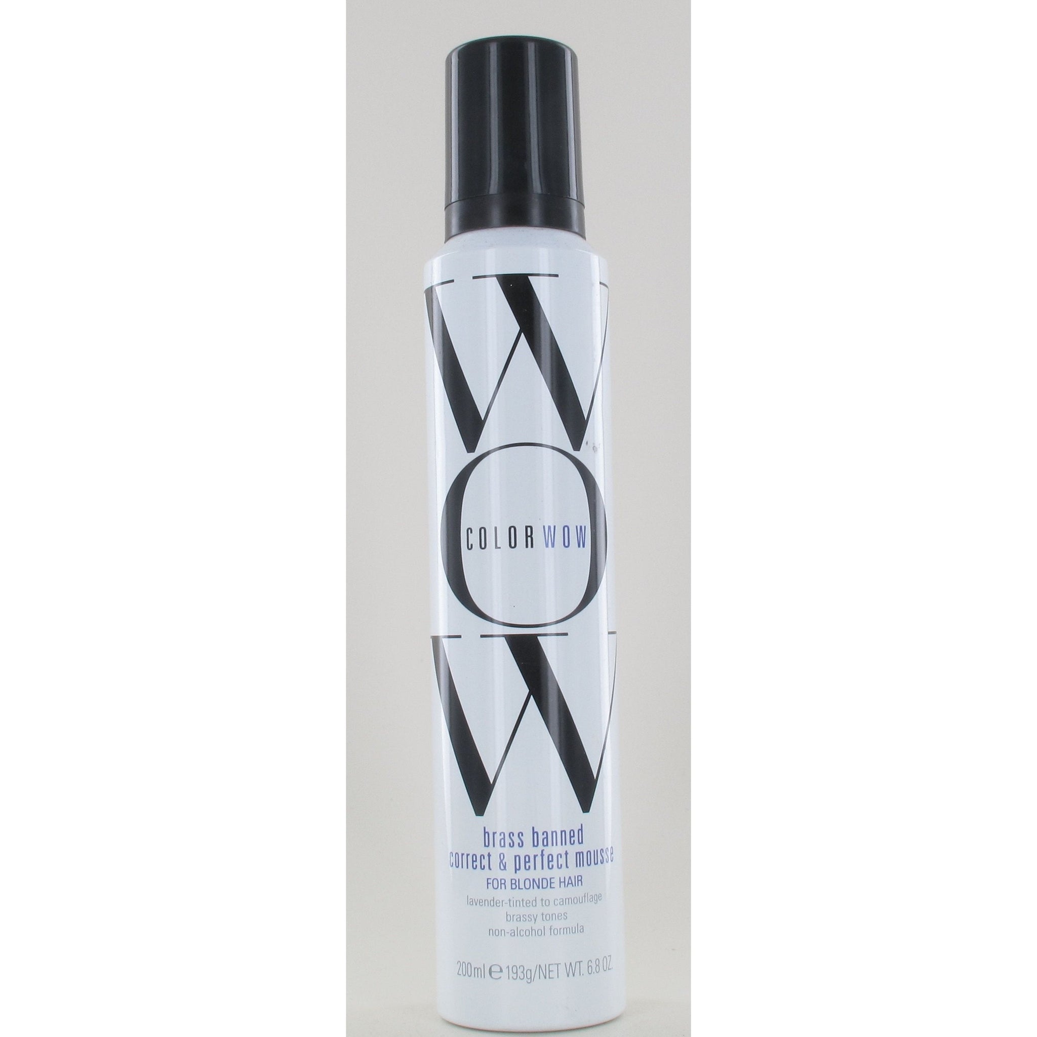 Color WOW Brass Banned Correct and Perfect Mousse 6.8 oz