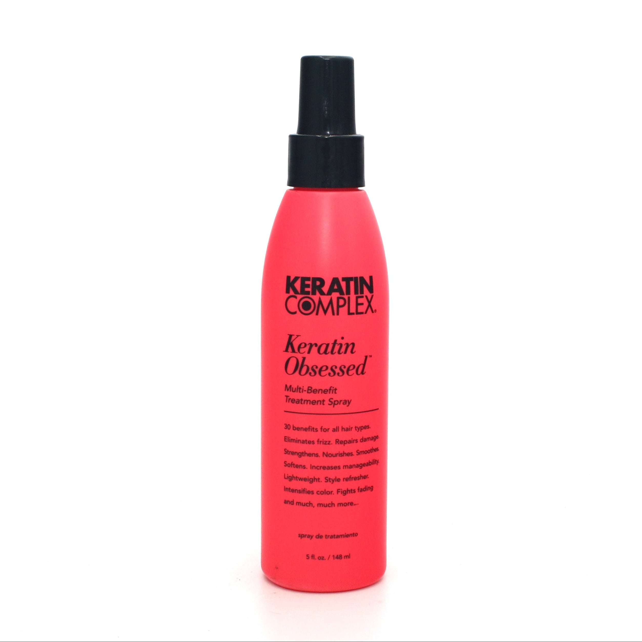 Keratin Complex Keratin Obsessed Multi Benefit Treatment Spray 5 oz - Overstock Beauty Supply