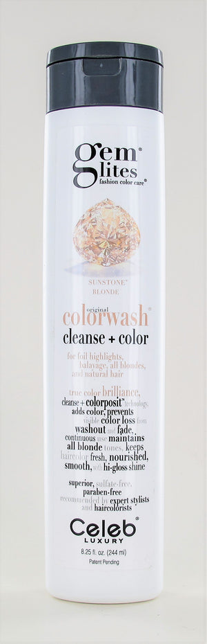 Celeb Luxury Gem Lites Sunstone Blonde Color Wash 8.25 oz