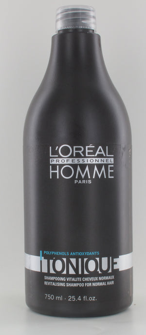 Loreal Homme Polyphenols Antioxydants Tonique Shampoo 25.4 Oz