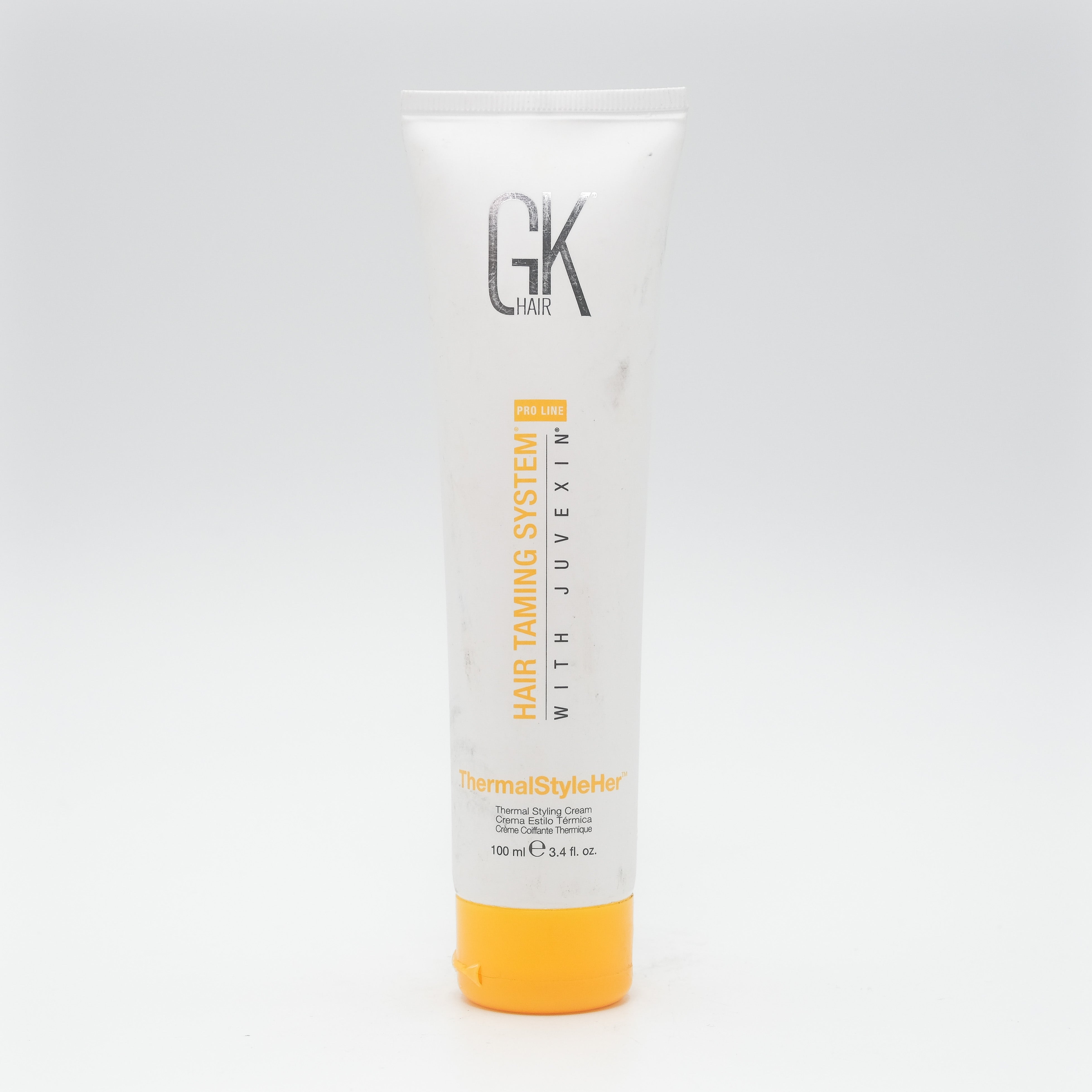 GK HAIR Taming System with Juvexin Thermal Style Her Cream 3.4 oz