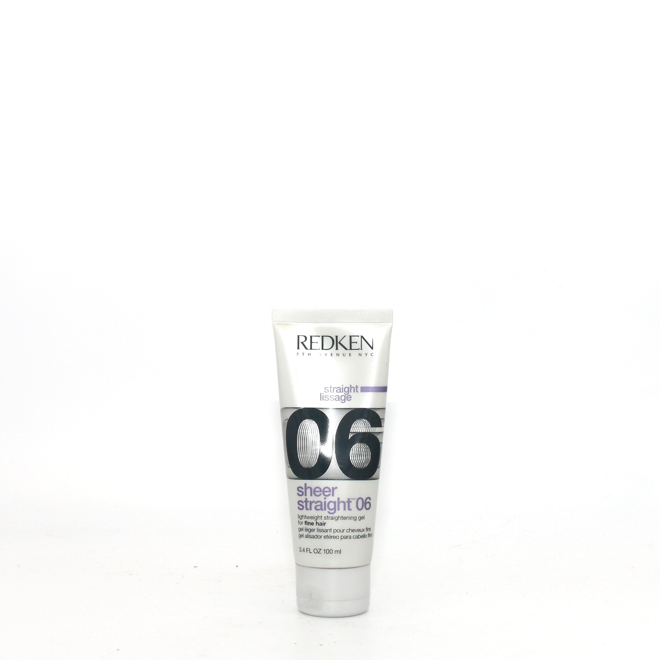 REDKEN Straight Lissage 06 Sheer Straight Straightening Gel 3.4 oz