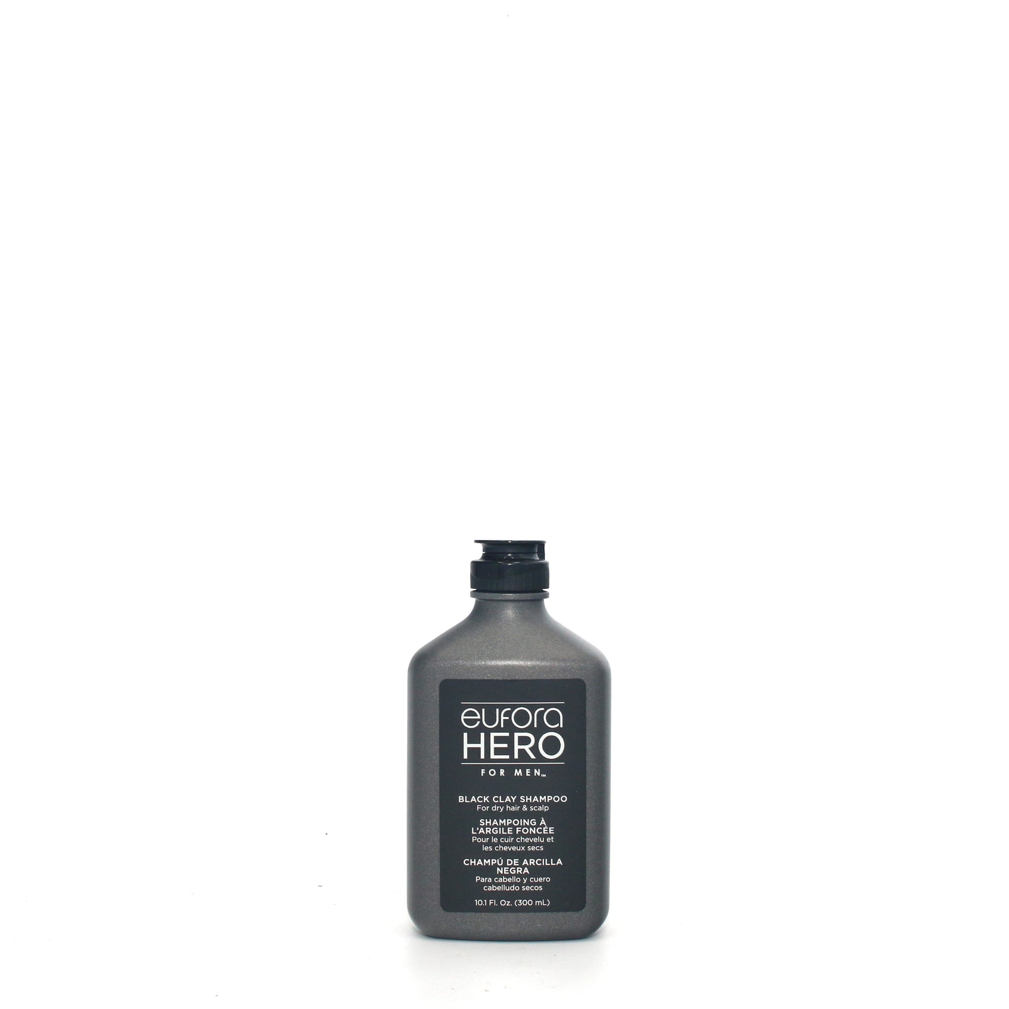 EUFORA Hero for Men Black Clay Shampoo 10.1 oz