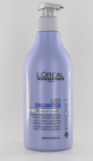 Loreal Liss Unlimited Keratinoil Complex Shampoo 16.9 Oz