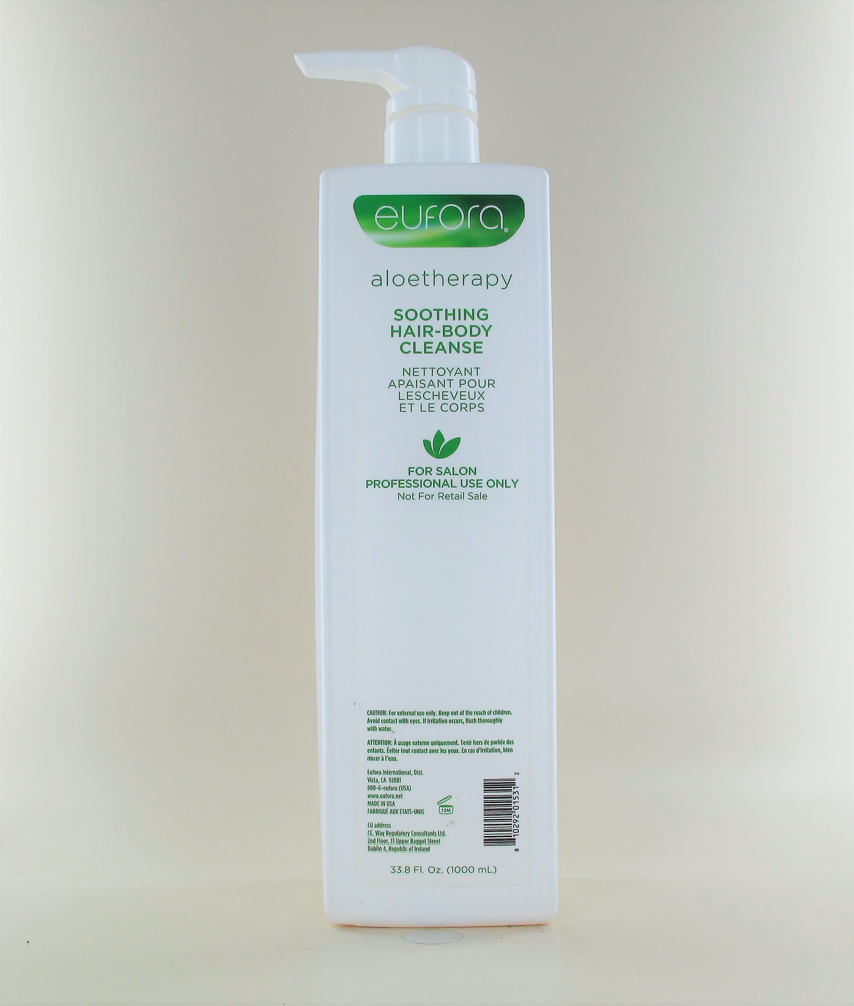 EUFORA Aloe Therapy Soothing Hair Body Cleanse 33.8 oz