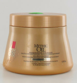 LOREAL Mythic Oil Oil Rich Masque For Thick Hair 6.76 oz