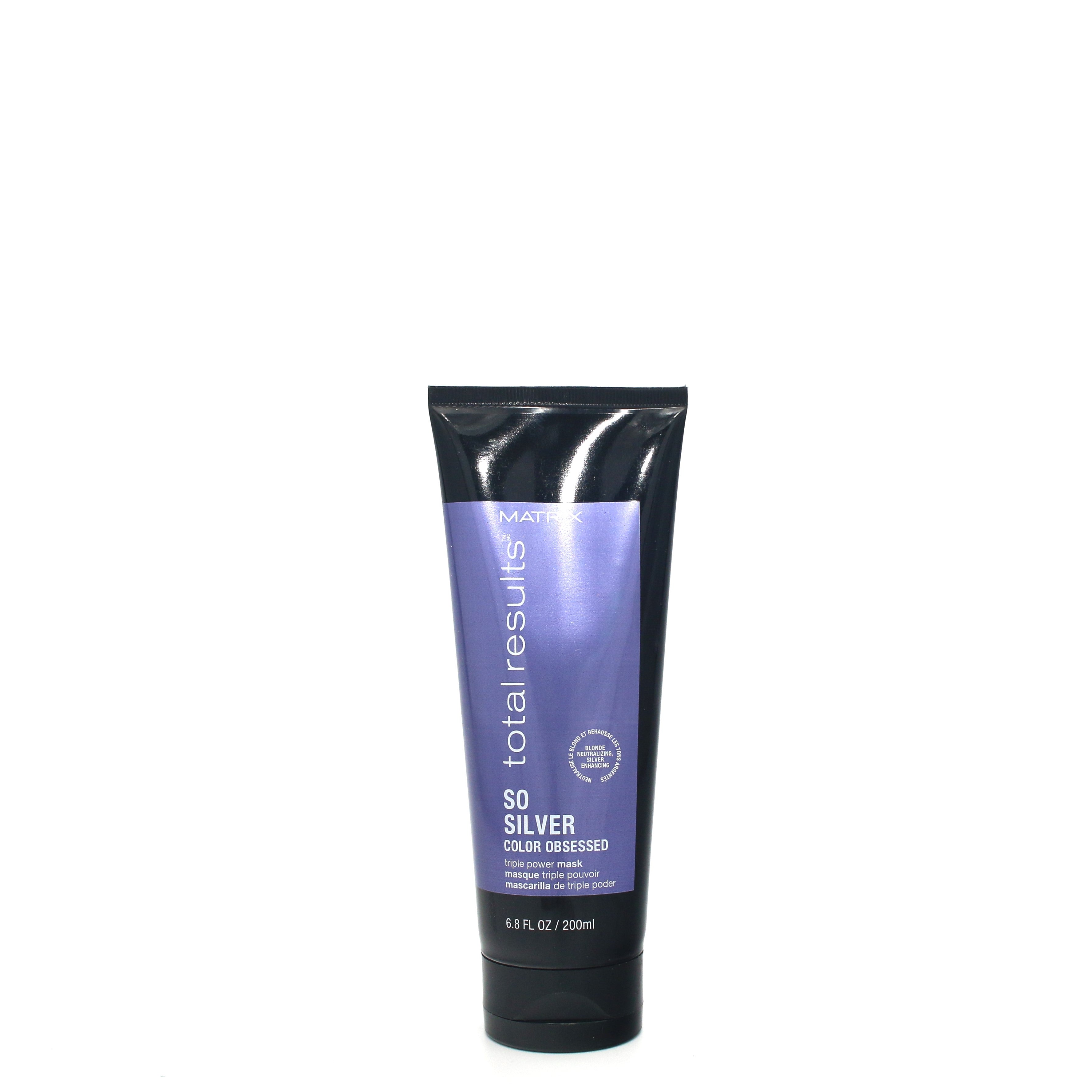 MATRIX Total Results So Silver Color Obsessed Triple Power Mask 6.8 oz - Overstock Beauty Supply