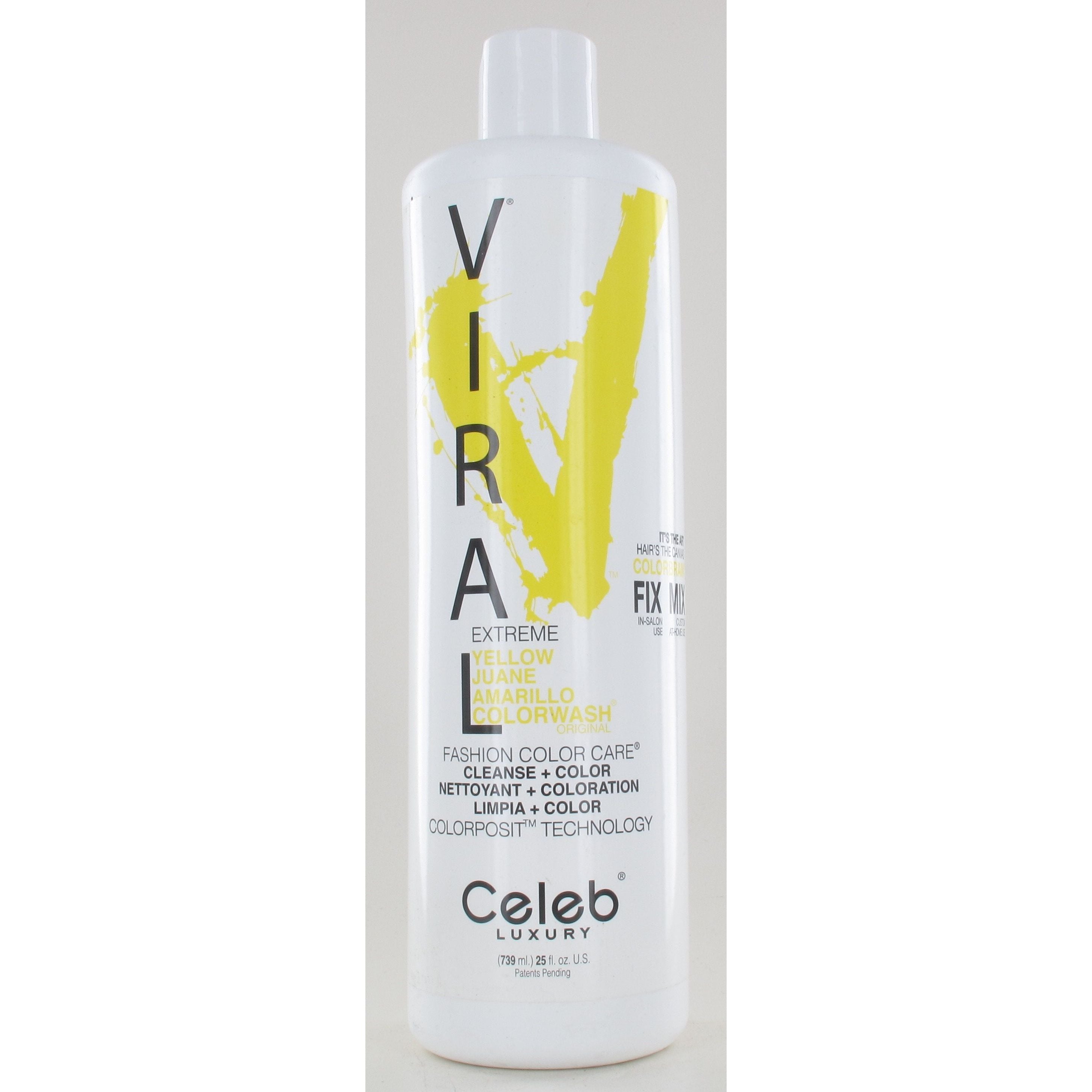 Celeb Luxury Viral Extreme Yellow Color Wash, 25 oz. - Overstock Beauty Supply