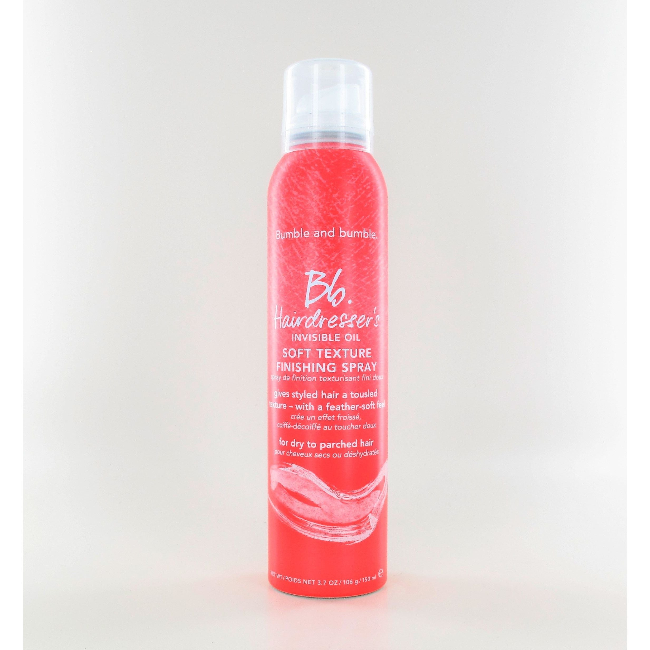 BUMBLE AND BUMBLE Hairdresser's Invisible Oil Soft Texture Finishing Spray 3.7 oz - Overstock Beauty Supply