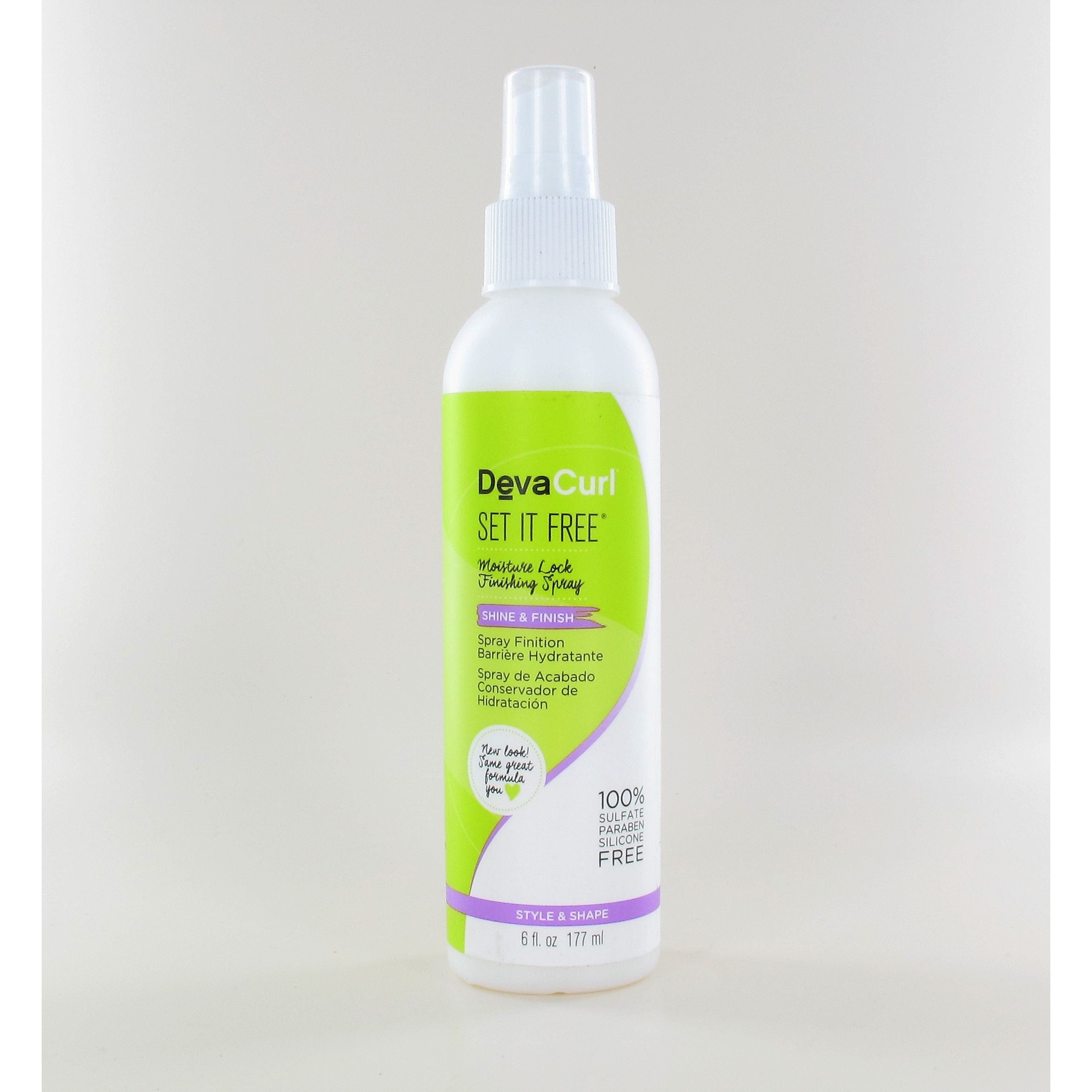 DEVACURL Set It Free Moisture Lock Finishing Spray 6 oz - Overstock Beauty Supply
