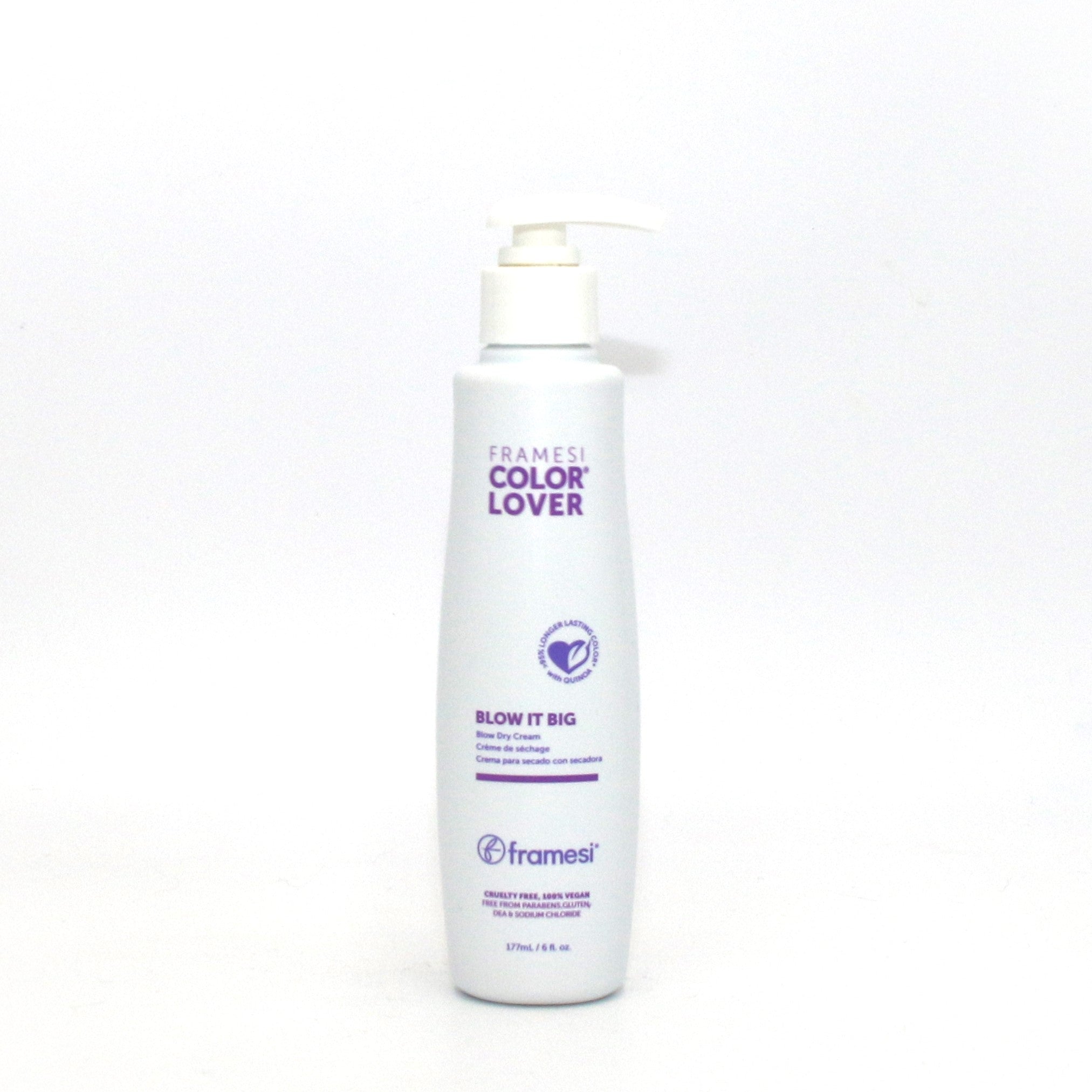 Framesi Color Lover Blow It Big Blow Dry Cream 6 oz - Overstock Beauty Supply