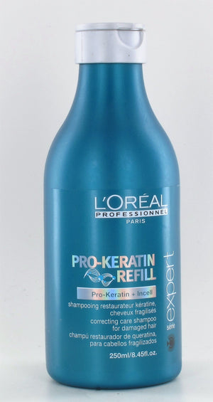 Loreal Pro-Keratin Refill Pro-Keratin + Incell Shampoo 8.45 Oz