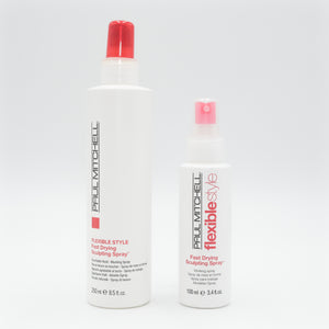 PAUL MITCHELL Flexible Style Fast Drying Sculpting Spray Duo 8.5 oz & –  Overstock Beauty Supply