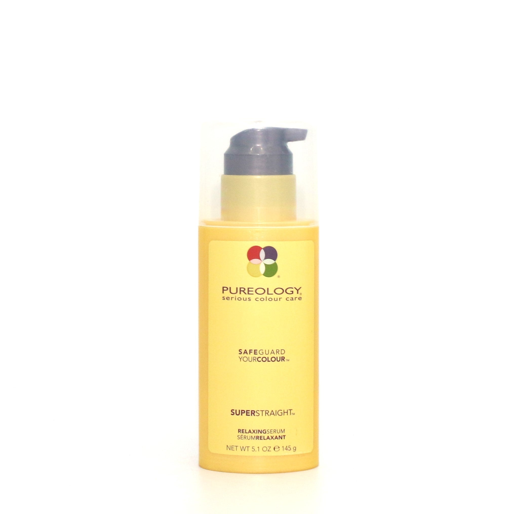 PUREOLOGY Safe Gard Your Colour Super Straight Relaxing Serum 5.1 oz - Overstock Beauty Supply