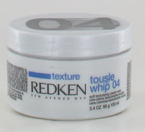 Redken Tousle Whip Soft Texturizing Cream Wax, 3.4 oz / 100 ml