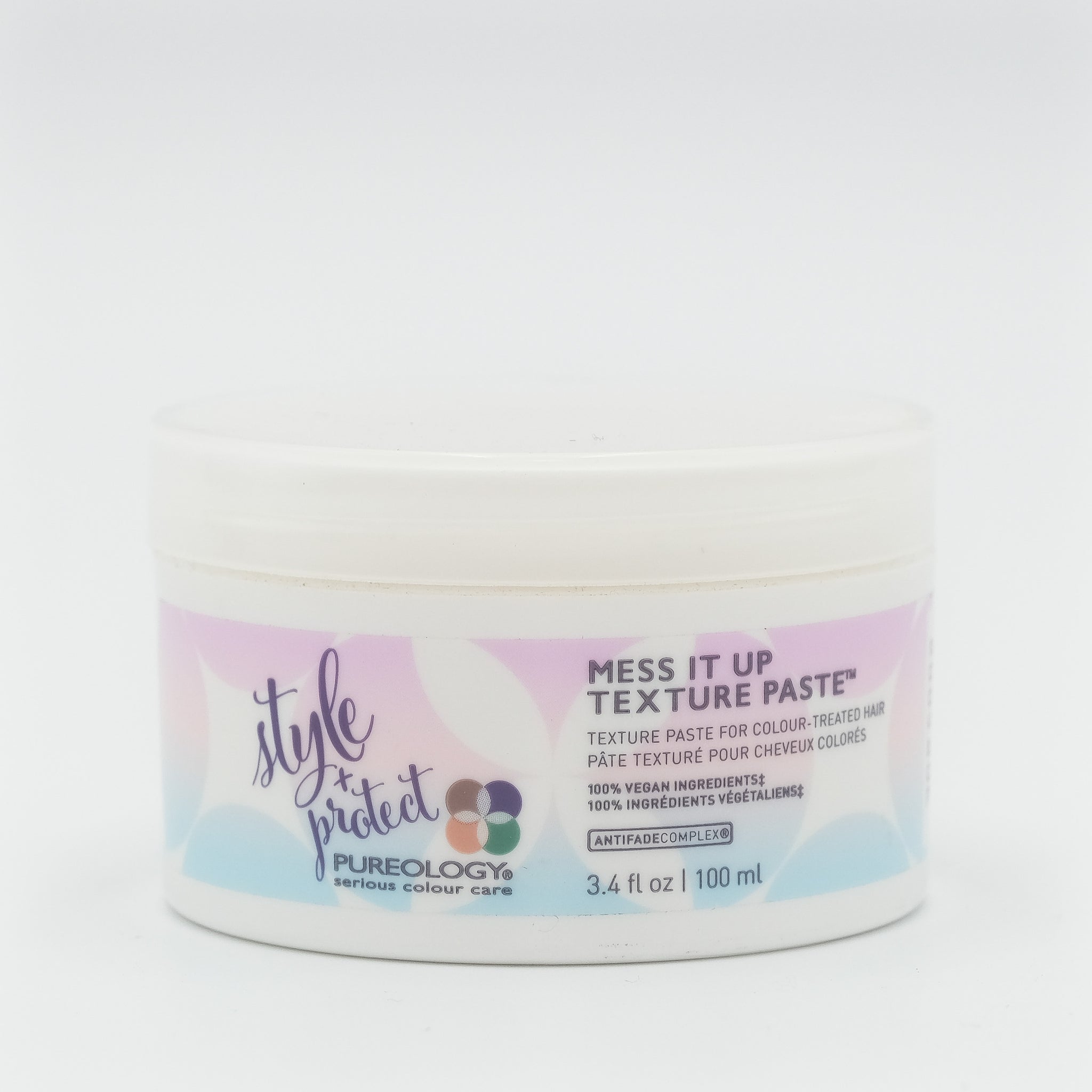 PUREOLOGY Style + Protect Mess It Up Texture Paste 3.4 oz