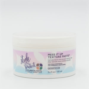 PUREOLOGY Style + Protect Mess It Up Texture Paste 3.4 oz
