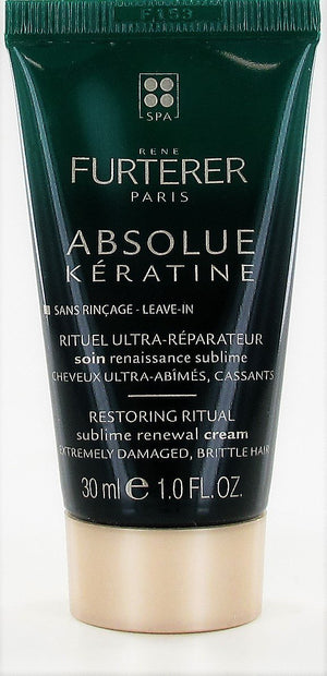Rene Furterer ABSOLUE Keratine Sublime Renewal Cream 1.0 oz