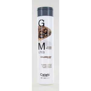 Celeb Luxury Gem Lites Brown Diamond Sunbrown Wash 8.25 oz