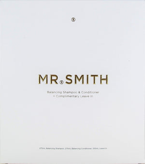Mr. Smith Balancing Shampoo & Conditioner + Leave-in Set