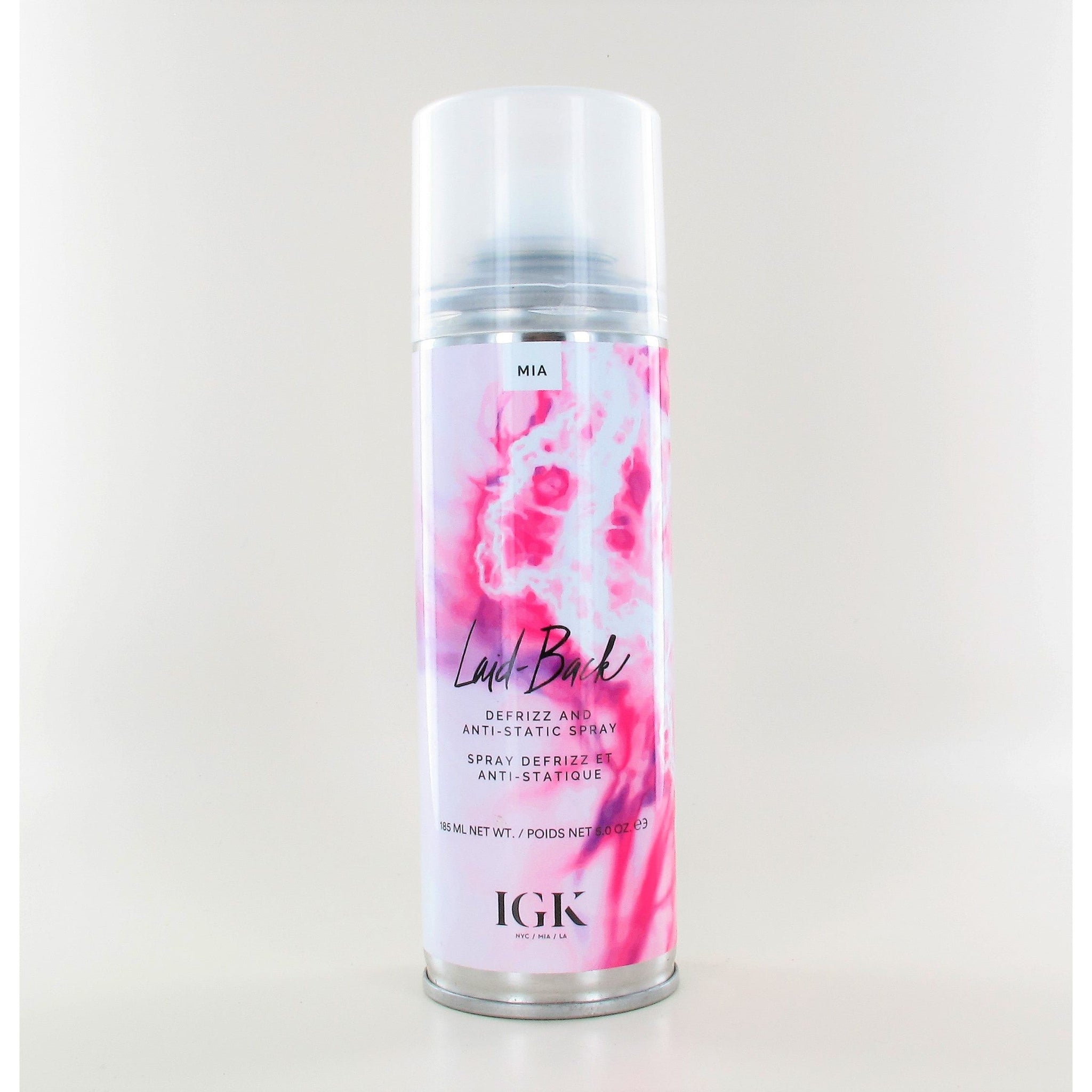 IGK Laid-Back Defrizz And Anti-Static Spray 5 oz