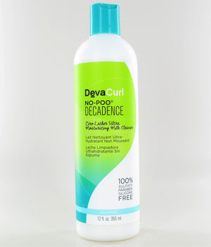 DEVA CURL No-Poo Decadence Zero Lather Ultra Moisturizing Milk Cleanser 12 oz